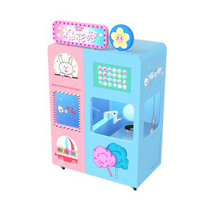 Prosky New Cotton Candy Machine Automatic Cotton Candy Machine For Kids Professional Cotton Candy Floss Vending Machine