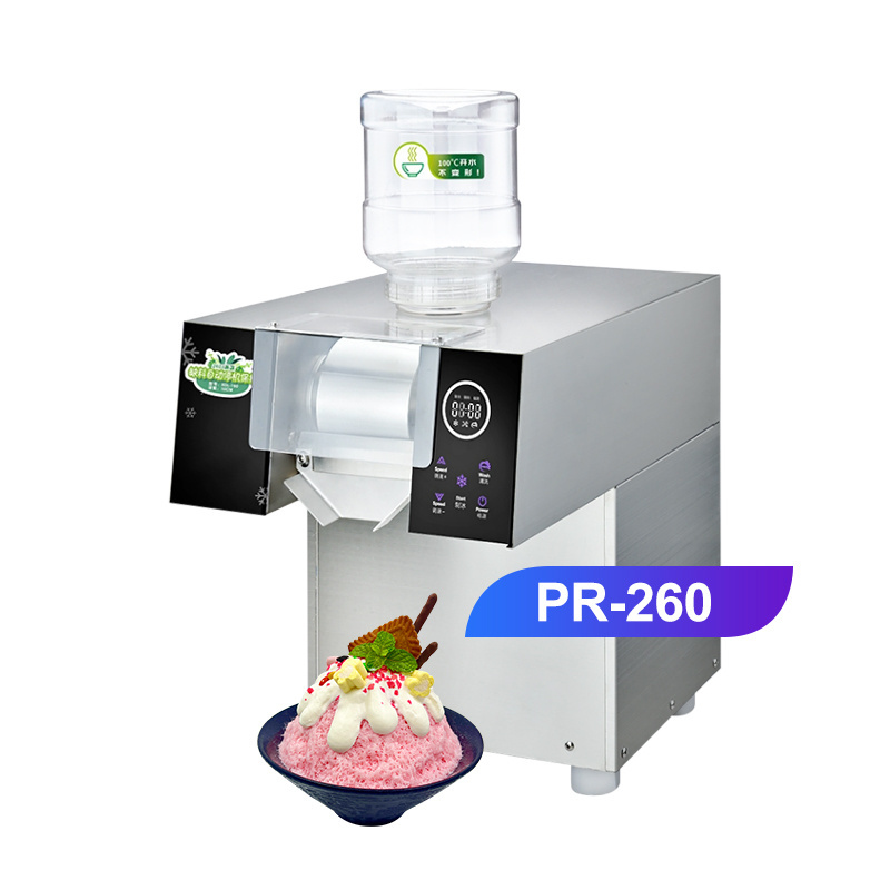 High Quality High Speed Stainless Steel Bingsu Machine Block Ice Snow Cone Machine Snow Ice Cream Machine