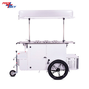 Prosky Outdoor Street Donut Ice Cream Commercial Street Mobile Deep Fryer Hot Dog Fast Food Cart