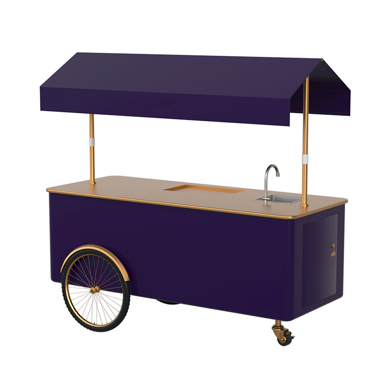 Tricycle Beer Cart For Europe Coffee Truck Electric Food Cart Tuk Tuk Mobile Bar Beer Truck Ape Food Truck