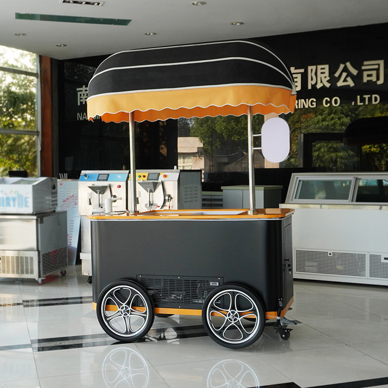 Prosky Mobile Kitchen Cheap Mobile Food Truck Ice Cream Coffee Carts Big Food Van Hot Dog Cart Airstream Food Truck for Sale