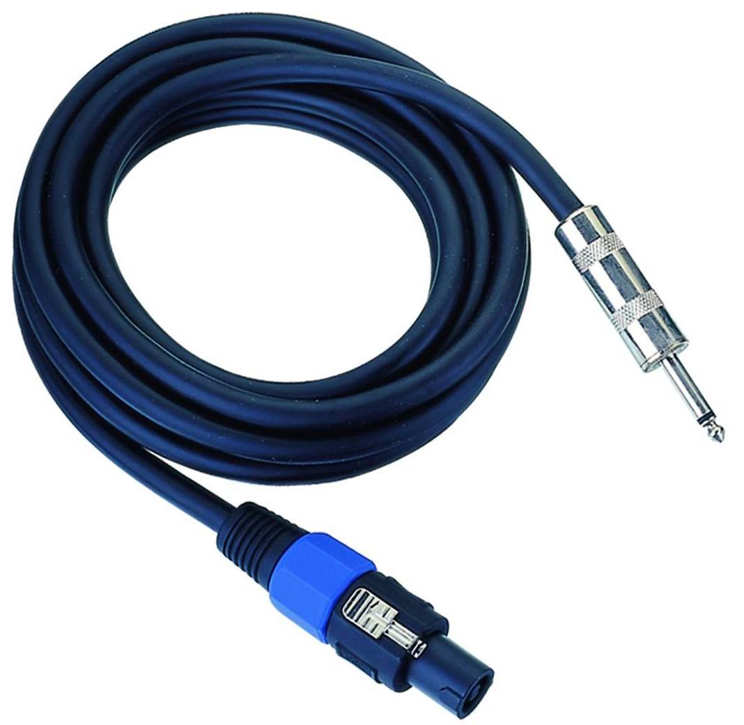 High Quality Speaker to JACK Speaker Audio Cable Speakon to 1/4 Audio Amplifier Connection Cable Speakon to 1/4 Speaker Cable