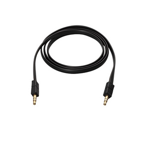 High Quality 1m 1.8m 3m Audio Cable 3.5MM Male To Male Stereo Car Aux Cable For Car Cellphone Headset Speaker