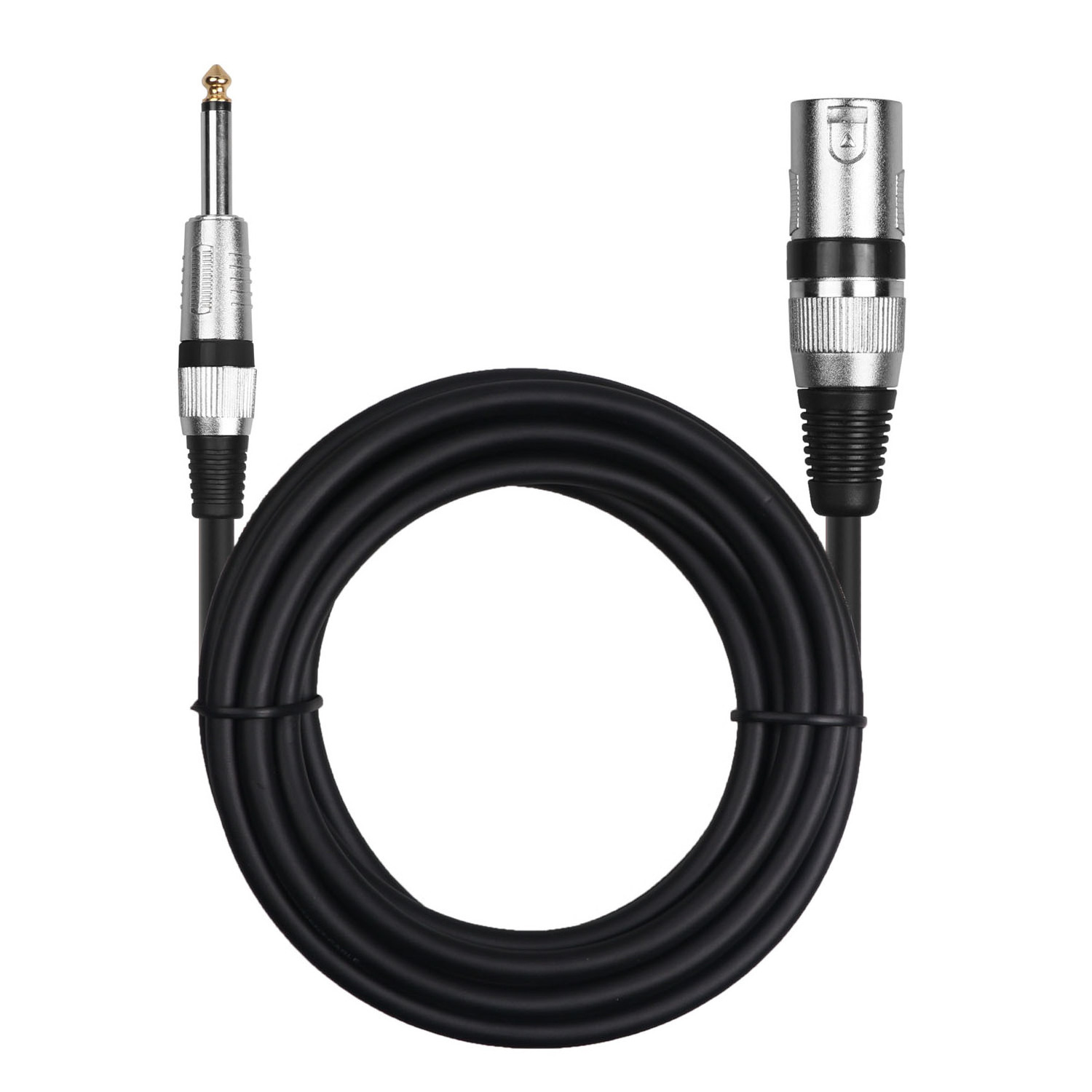 High Quality 1/4'' Stereo Male To XLR Male XLR Female Y-Cable Stage Microphone Cable Bare Copper Hifi Power Cable