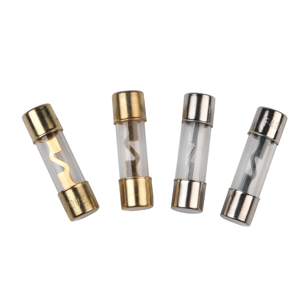 Car Audio Accessories Golden Plated AGU Glass Power Fuse Glass CAR FUSE