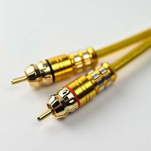 OEM High Quality 3M 5M 8M 10M RCA Audio Cable DVD Player Subwoofer DVD Player HDTV Cable RCA Cable