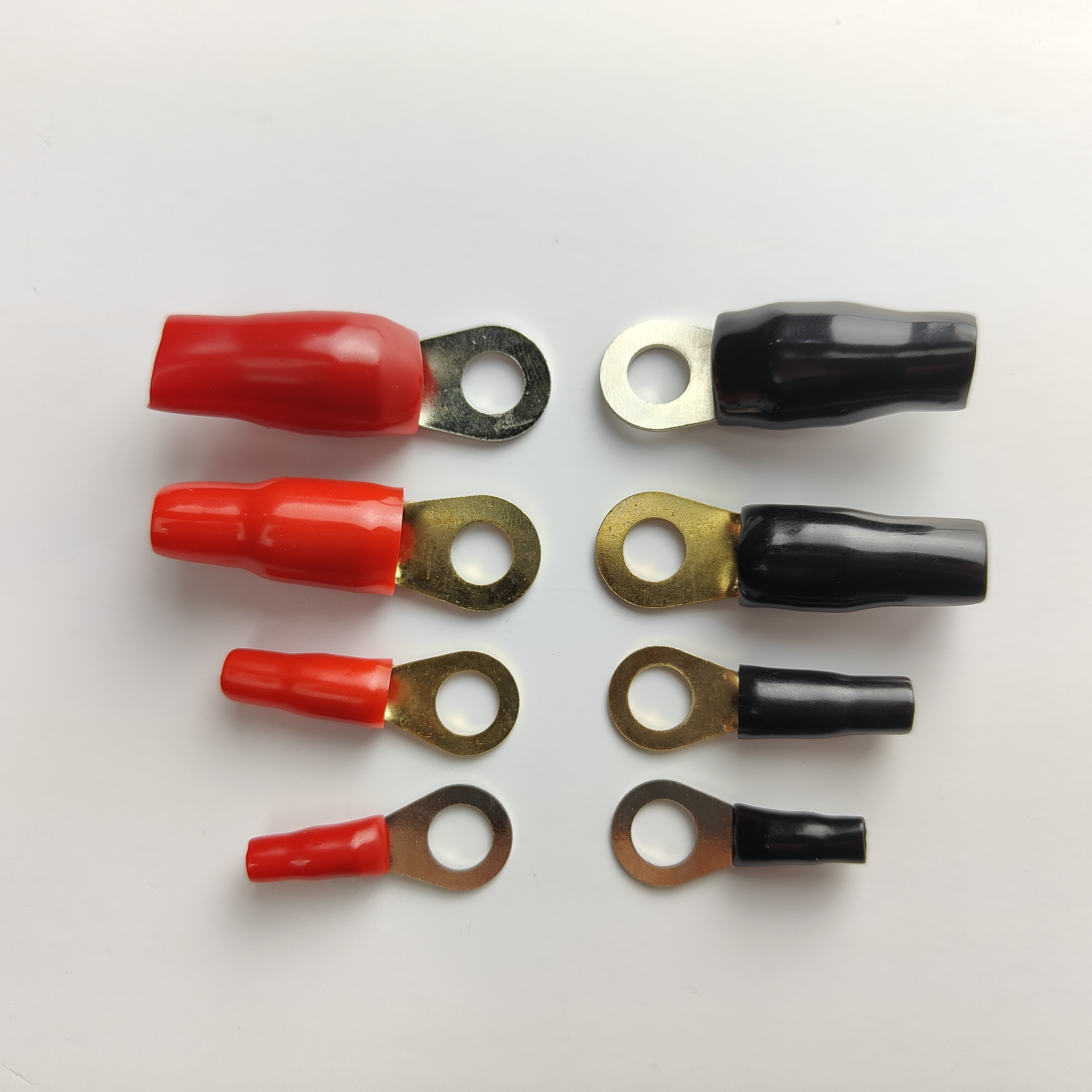 Wholesale Electrical Wire Termination RV1.5mm Crimp Copper Round Ring Insulated Terminal Connectors