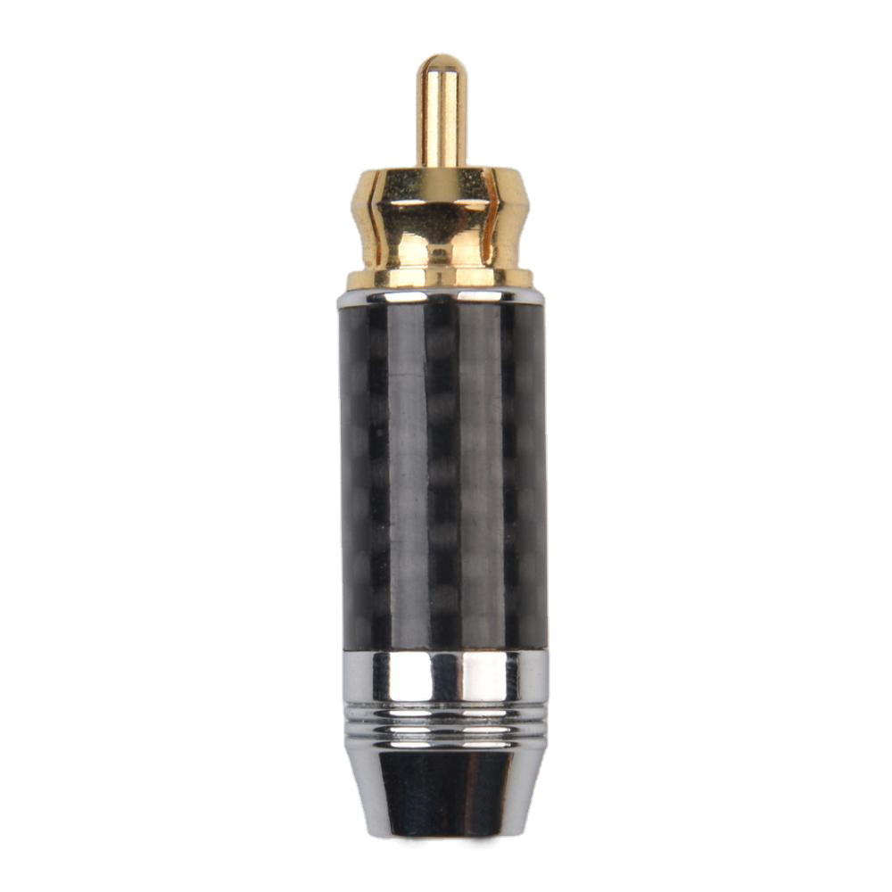 High Quality Gold Plated Rca Jack Connector Gold Plated Professional Speaker Audio Adapter Wire Connector RCA Plug