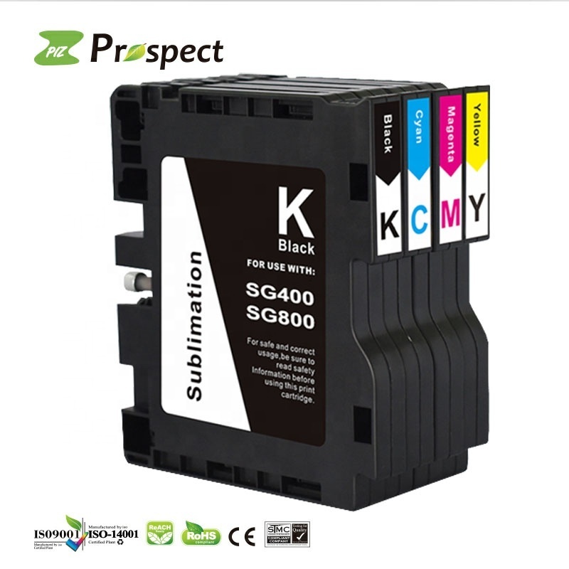 Prospect SG400 SG800 Premium Color Compatible Sublimation Ink Cartridge for Sawgrass SG 400 SG 800 Printers