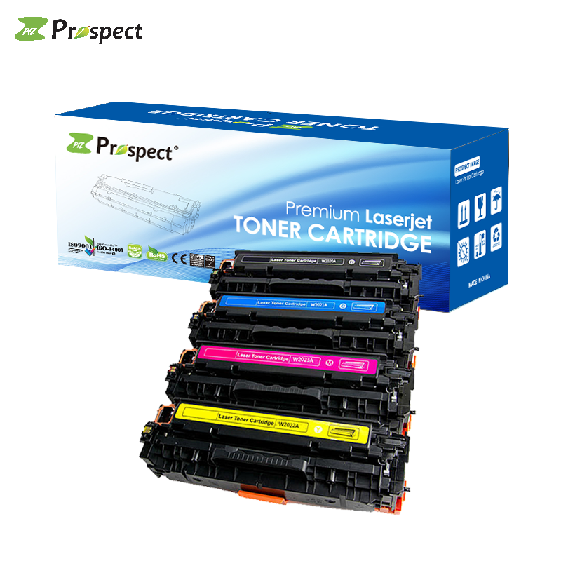 Prospect CF510A CF511A CF512A CF513A  CF510 510A 510 204A premium laser color Toner cartridge compatible for  HP M180 M181 M154a