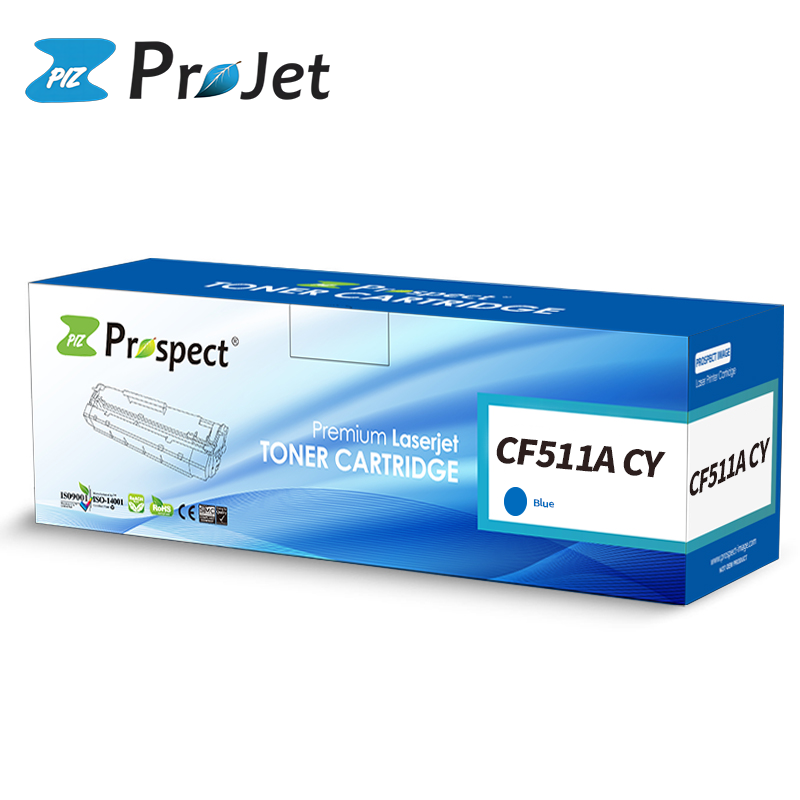 Prospect CF510A CF511A CF512A CF513A  CF510 510A 510 204A premium compatible M180 M181 M154a for HP color Toner cartridge