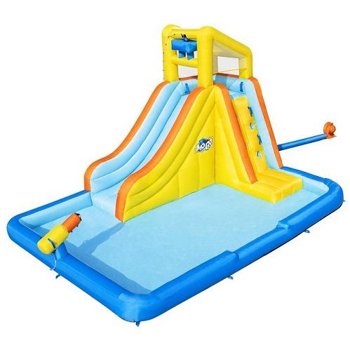 Bestway 53349 inflatable amusement water park with slide for kids summer park children amusement large water park