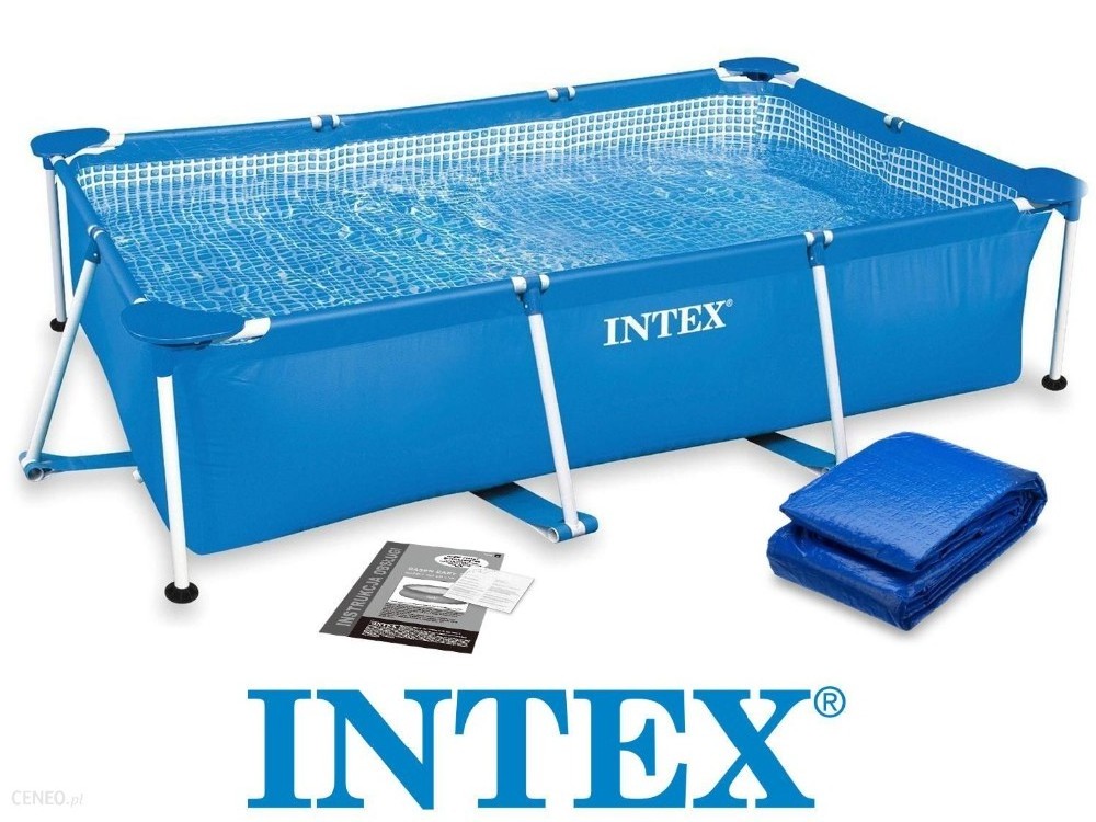 piscina  Intex 28271  RECTANGULAR FRAME POOL SWIMMING POOL Rectangular frame swimming pool