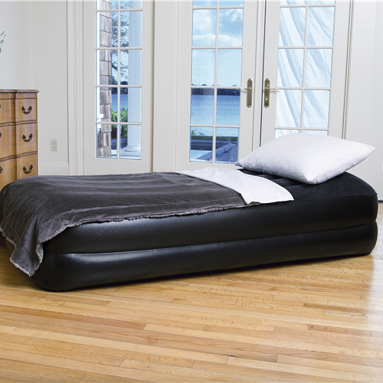 Bestway 67401 Tritech Airbed Twin Built-in AC pumpcamping advanced air cushion indoor mattresses