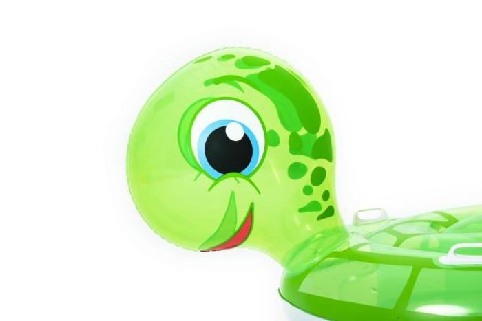 Bestway 41041 inflatable turtle ride-on the floating toys pvc swim pool floatwater rides float