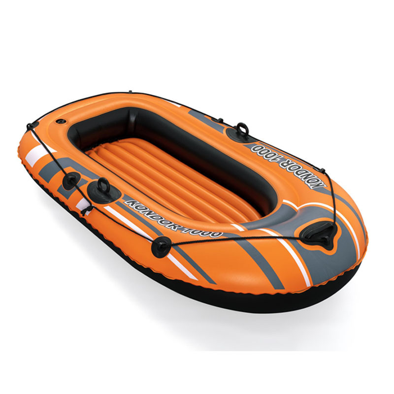 Bestway 61099 Hot Selling Barcos Inflatable Water Rowing Boat Folding Kayak River Boats Inflatable Boat For 1 Persons