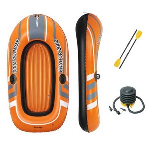 Bestway 61062 Hydro-Force Raft Set Kondor 2000 Inflatable Beach Boat With Oar & Pump