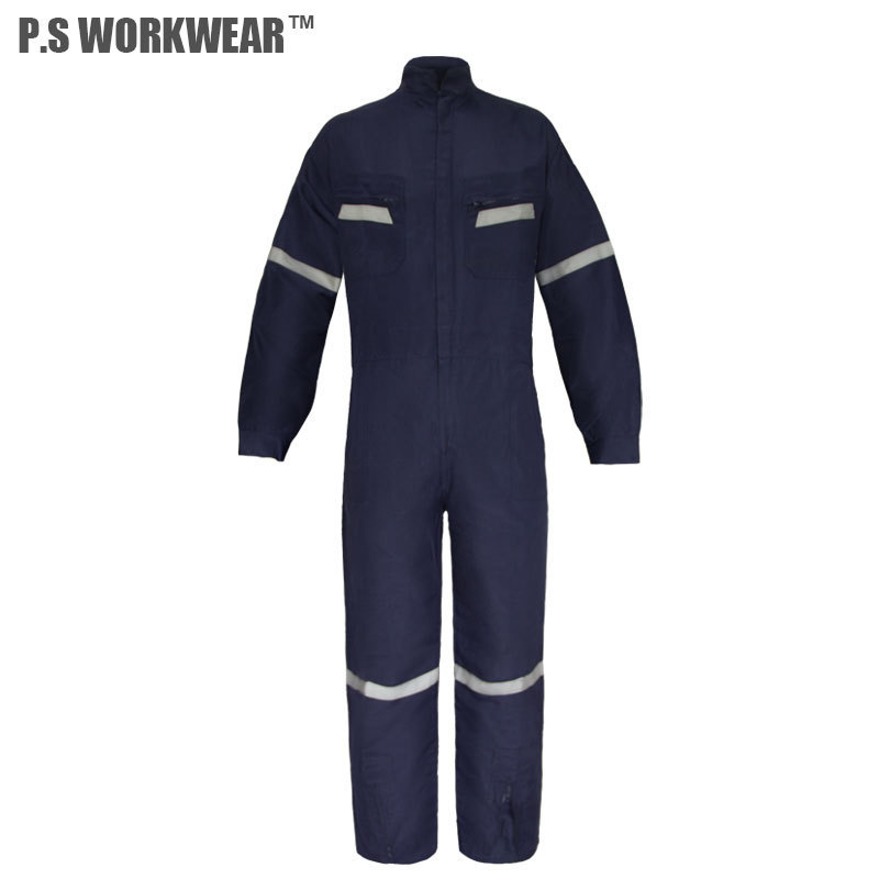 Men Safety Fire Retardant Coverall Industrial Workwear Mechanics  Fireproof Working Fr Coverall