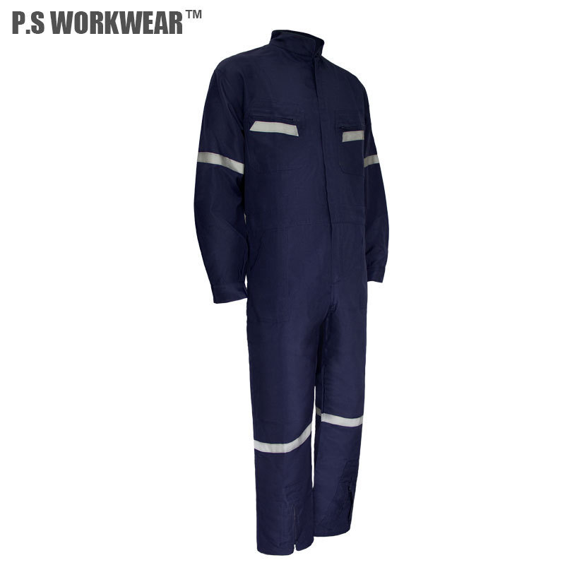 Men Safety Fire Retardant Coverall Industrial Workwear Mechanics  Fireproof Working Fr Coverall