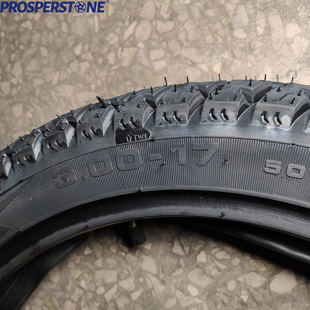 ISO9001 Certificated New Moto Tyre 3.00-17 hot selling Motorcycle Tire 3.00-17 MOTORCYCLE TYRE