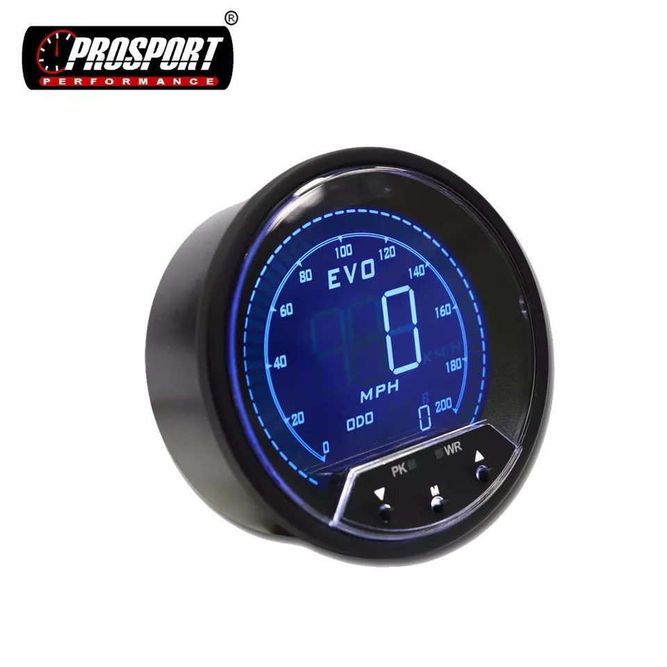 GPS Function Digital Speedometer MPH Universal Odometer 85mm for Cars Vehicles