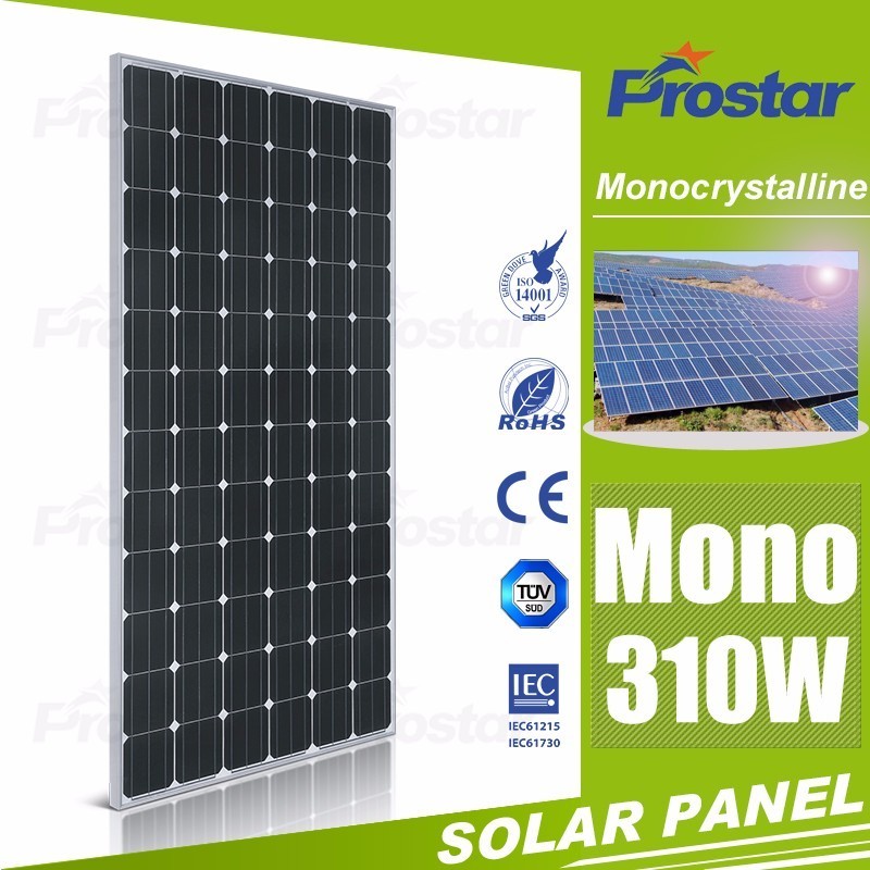 Prostar Top point 310 320 330 watt monocrystalline photovoltaic translucent solar roof panels