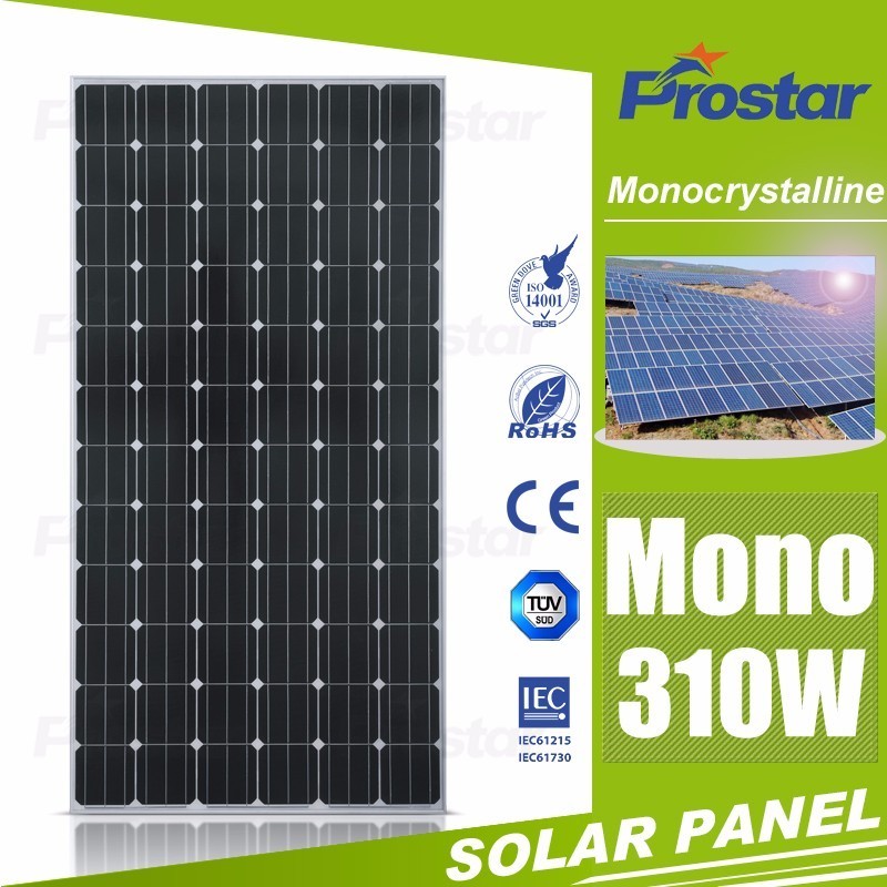 Prostar Top point 310 320 330 watt monocrystalline photovoltaic translucent solar roof panels