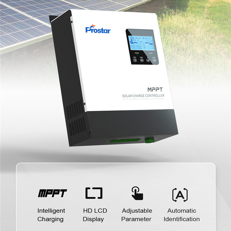 Factory Sale Solar Charge Controller Inverter 100 amp 48V Solar Energy System for Home