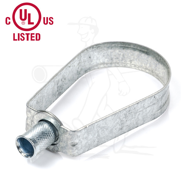 UL Loop Hanger Adjustable Swivel Ring Steel Band Hanger