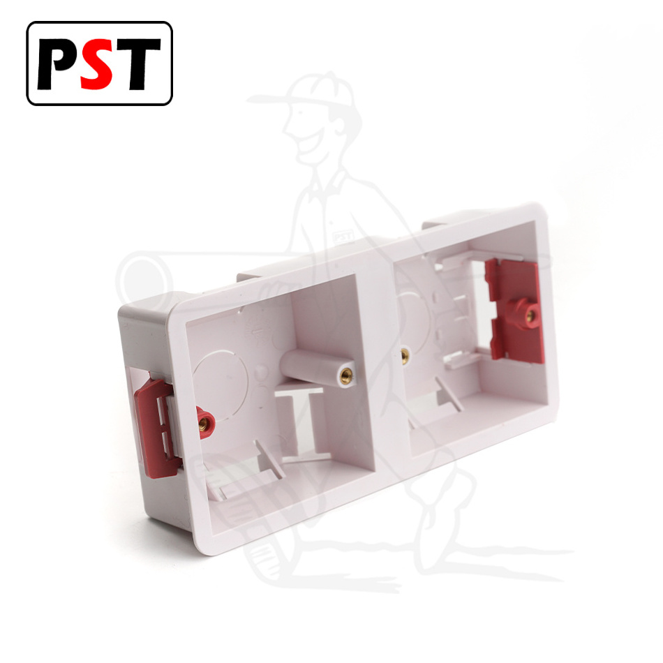 2 Gang 35mm Electrical Dry Lining Box