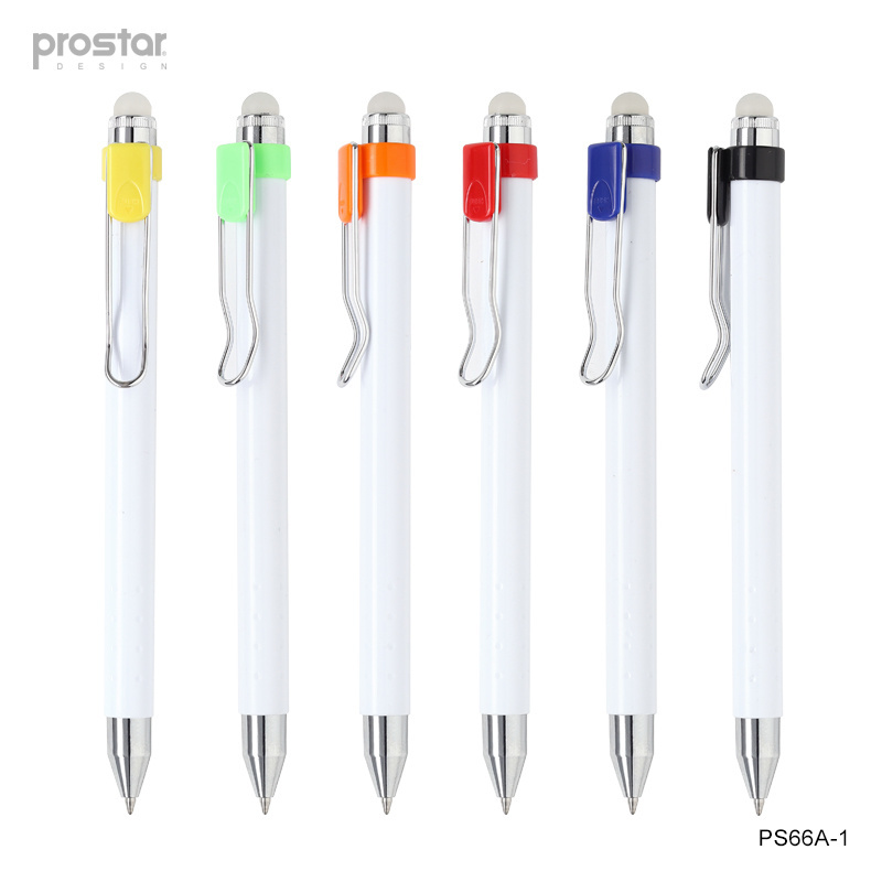 Prostar design erasableGel Ink Pens with erasable point on the top and erasable ink