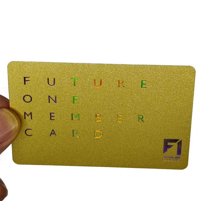 Factory Custom Golden Powder Pvc Business Cards Printing Pvc Membership Card Loyalty Card With Gold Foil Silver foil