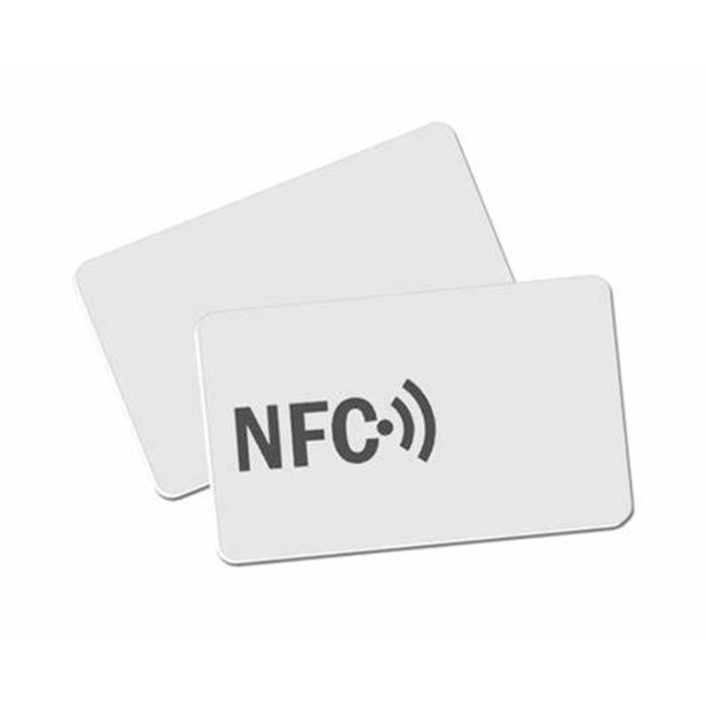 Programmable 144/504/888 Byte NFC Chip Transparent Clear Custom Logo PVC NFC Business Card