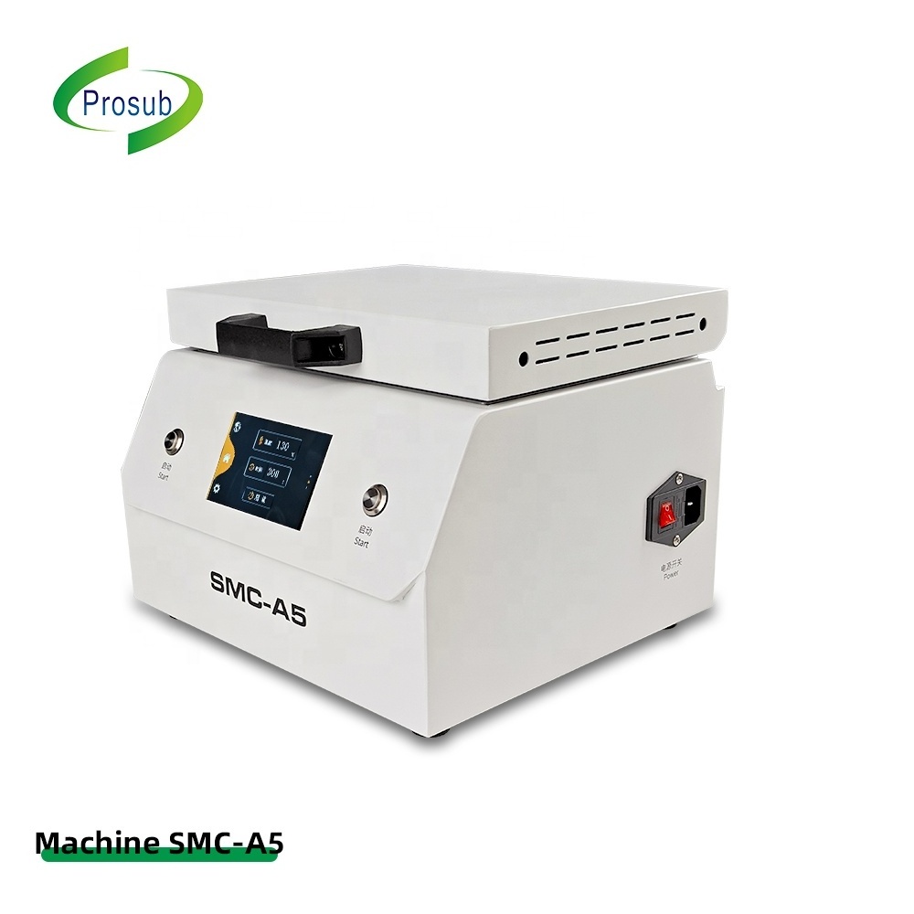 Prosub 3D Sublimation Vacuum Machines SMC-A5 Phone Case Maker Printing Sublimation Machine