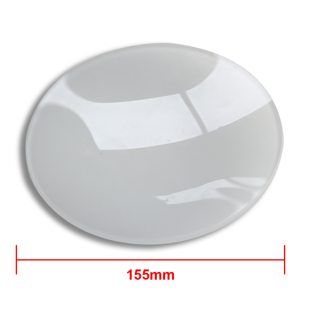 Prosub Wholesale Sublimation Tempered Glass Plate Rectangle Round Steak Fruit Trays Blank Sublimation Plates