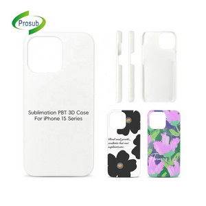 Prosub 3D PBT Sublimation Cell Phone Cover Custom Logo Printing Sublimation Blank Phone Case For Iphone 15 14 13 12 Case