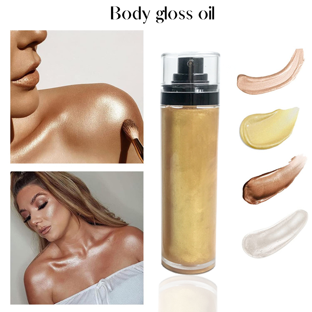 Glitter spray shimmer body glow tan oil accessories for women biodegradable gel festival glitter spray hair and body glitter