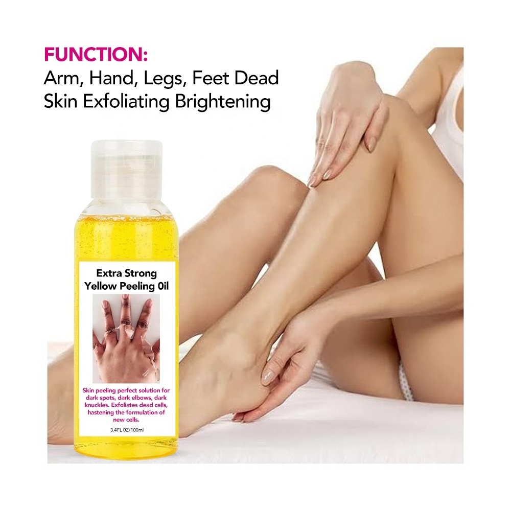 Lightening Extra Peeling Oil Orange Yellow Peeling Oil Whitening Yellow Peeling Oil