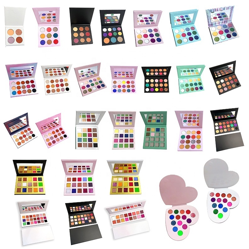 High Pigment Make Your Own Eye Shadow Palette Oem Eyeshadow Empty Pans Diy Eyeshadow Made In China