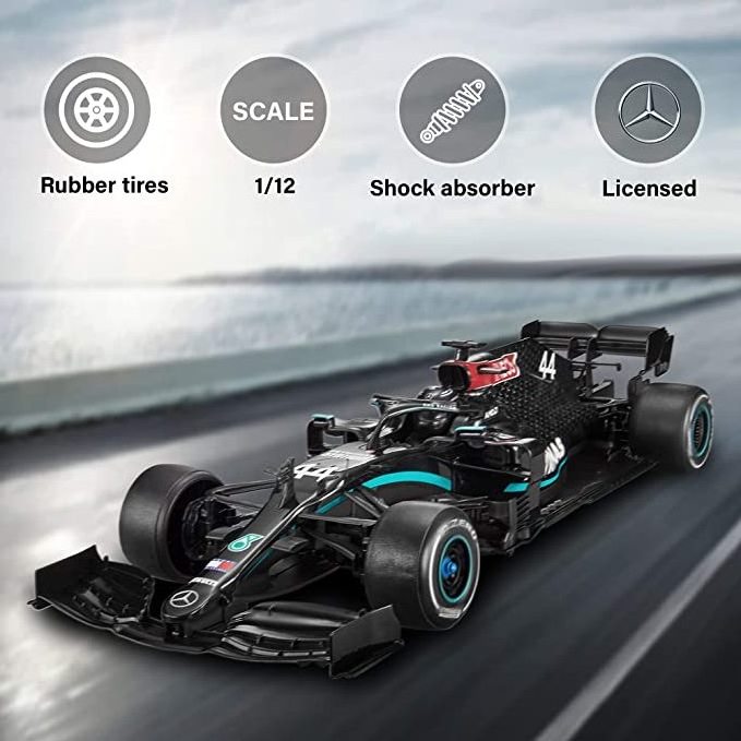 RC Car 1/12 Scale 2.4Ghz Mercedes-AMG F1 W11 EQ Performance Officially Licensed RC Series Radio Remote Control Car