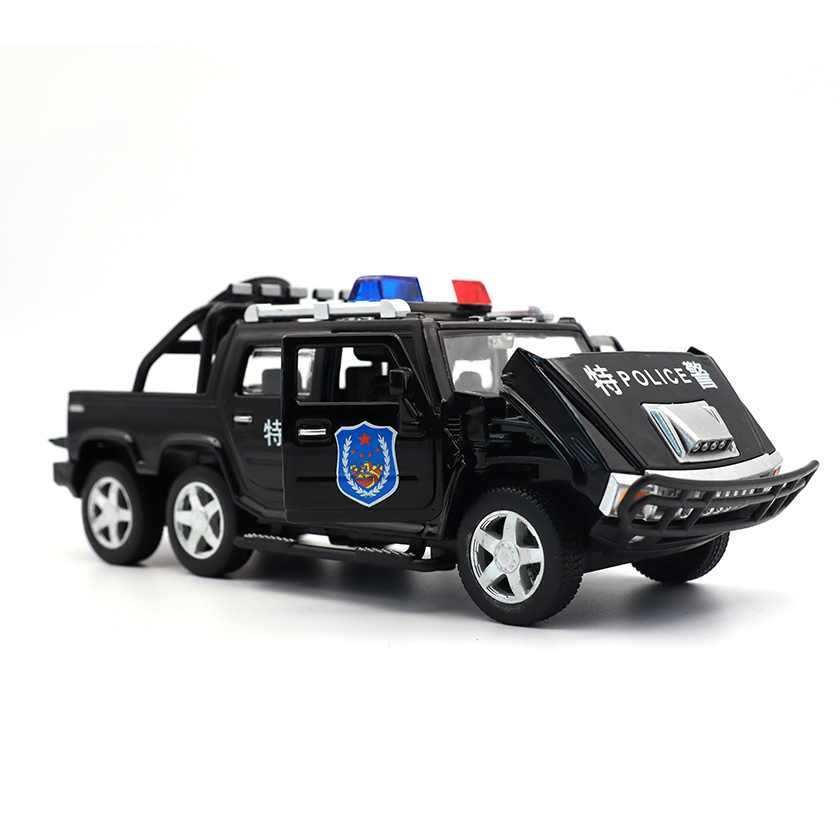 High Quality 1:32 model police car Pickup Truck Model Pickup Truck Model for kids