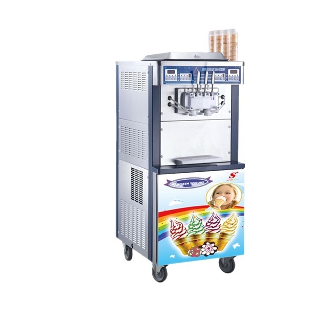 High efficiency 2017 soft ice cream vending machine for best selling (ICM-T836)