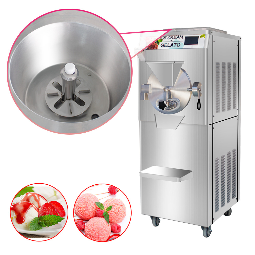 Milk pasteurizer combine gelato ice cream machine batch freezer