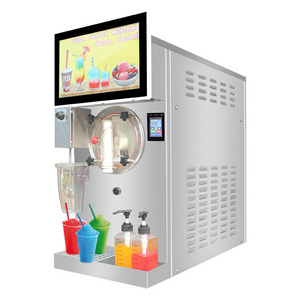 Frozen Drink Carbonate Ice Coffee Machine Frozen Daiquiris Machine Commercial Totally-Enclosed Slush Machine