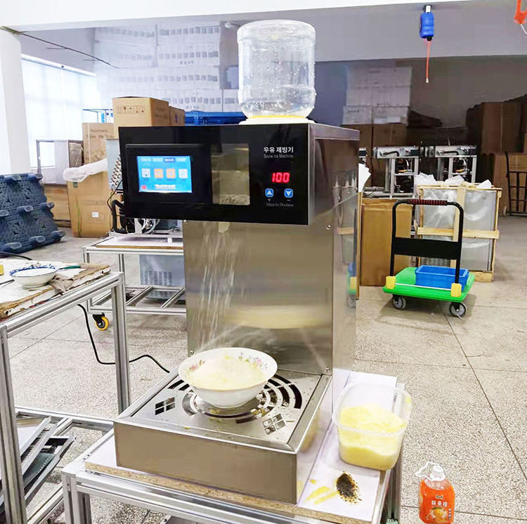 Full Automatic Milk Snow Ice Cream Machine Commercial Snowflake Ice Making Machine Korean Bingsu Machine