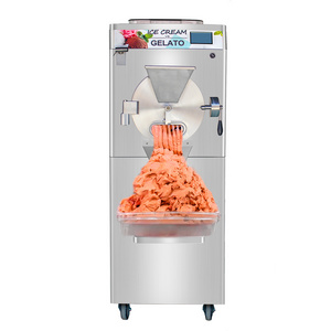 Milk pasteurizer combine gelato ice cream machine batch freezer