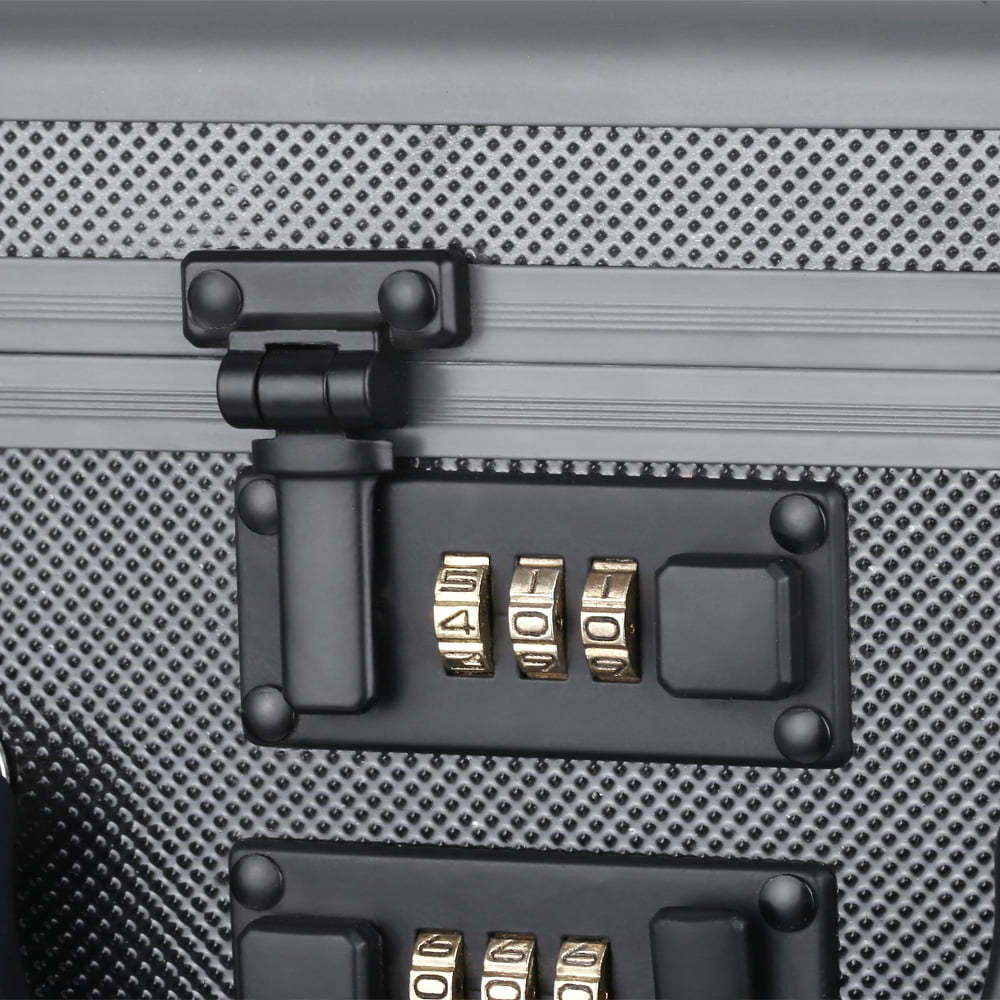 Limited Show Tool Cases Chamsys Ammo Can Metal Handle Odm Aluminum Alloy Custom Printed Silver Outdoor Double Gun Case