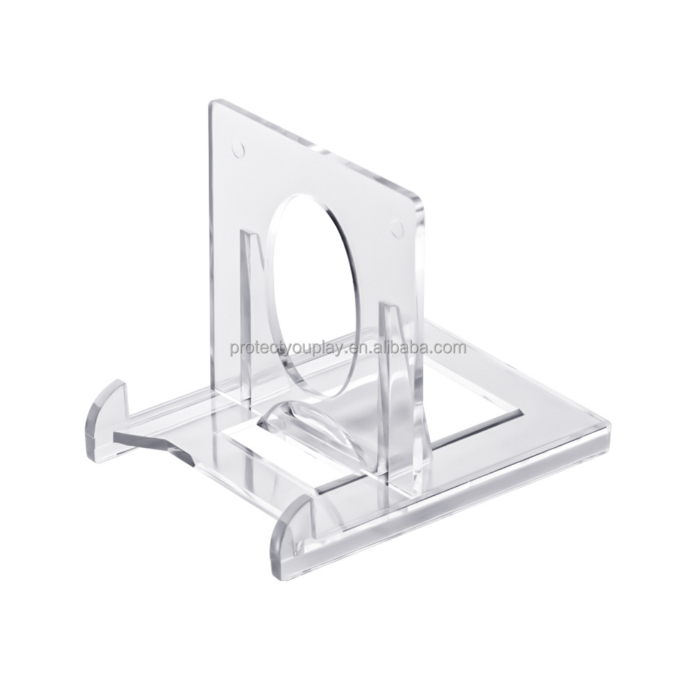 Trading Card Display Stand Plastic For Sports Baseball Basketball Card