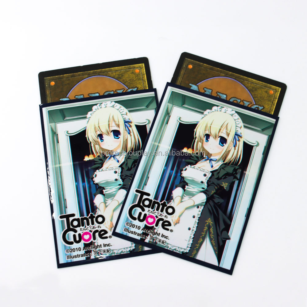 Custom Printing Card Sleeves for Trading Card Holders MTG/TCG/YGO Gaming Card Printing Sleeves