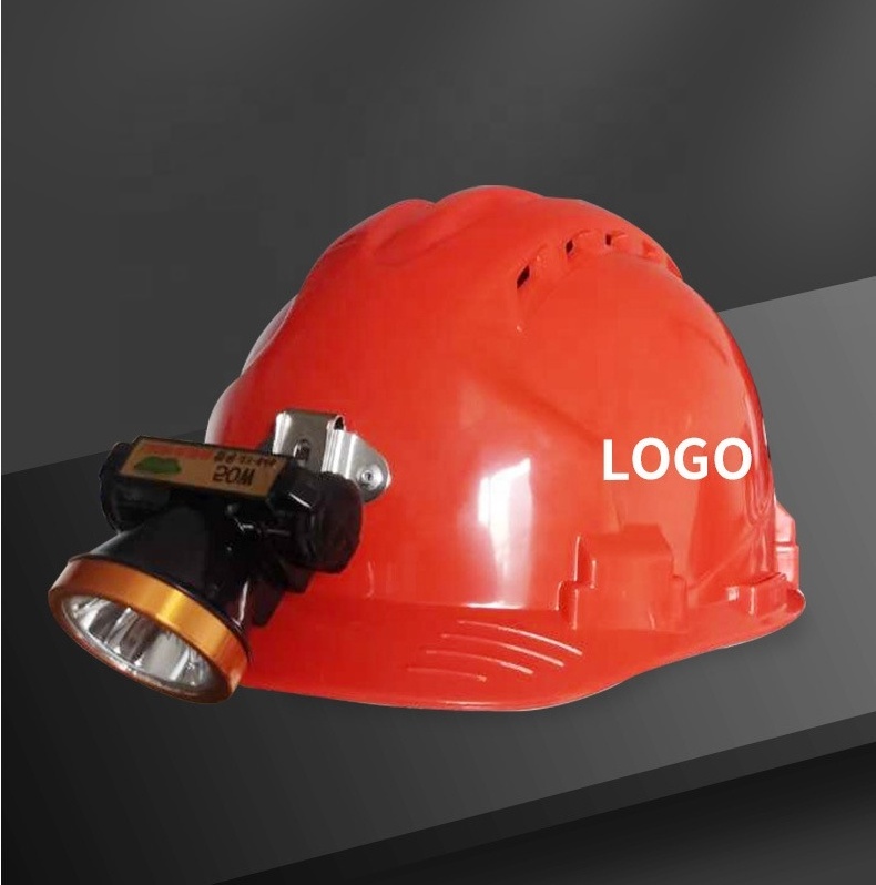 15000lux 3.7V 6.8Ah rechargeable li-ion battery underground safety mining cap lamp semi corded mining light